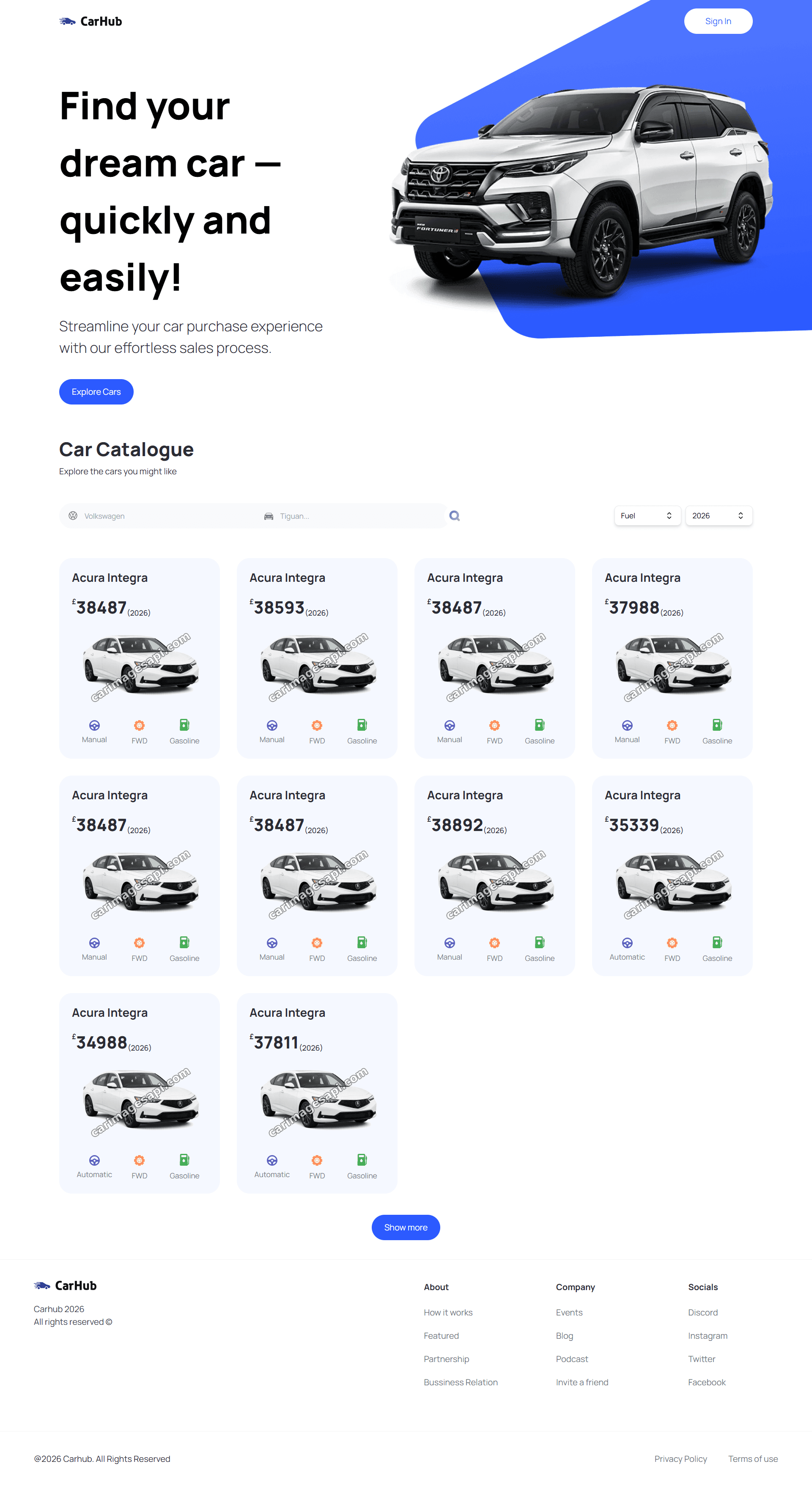 Projects I worked on